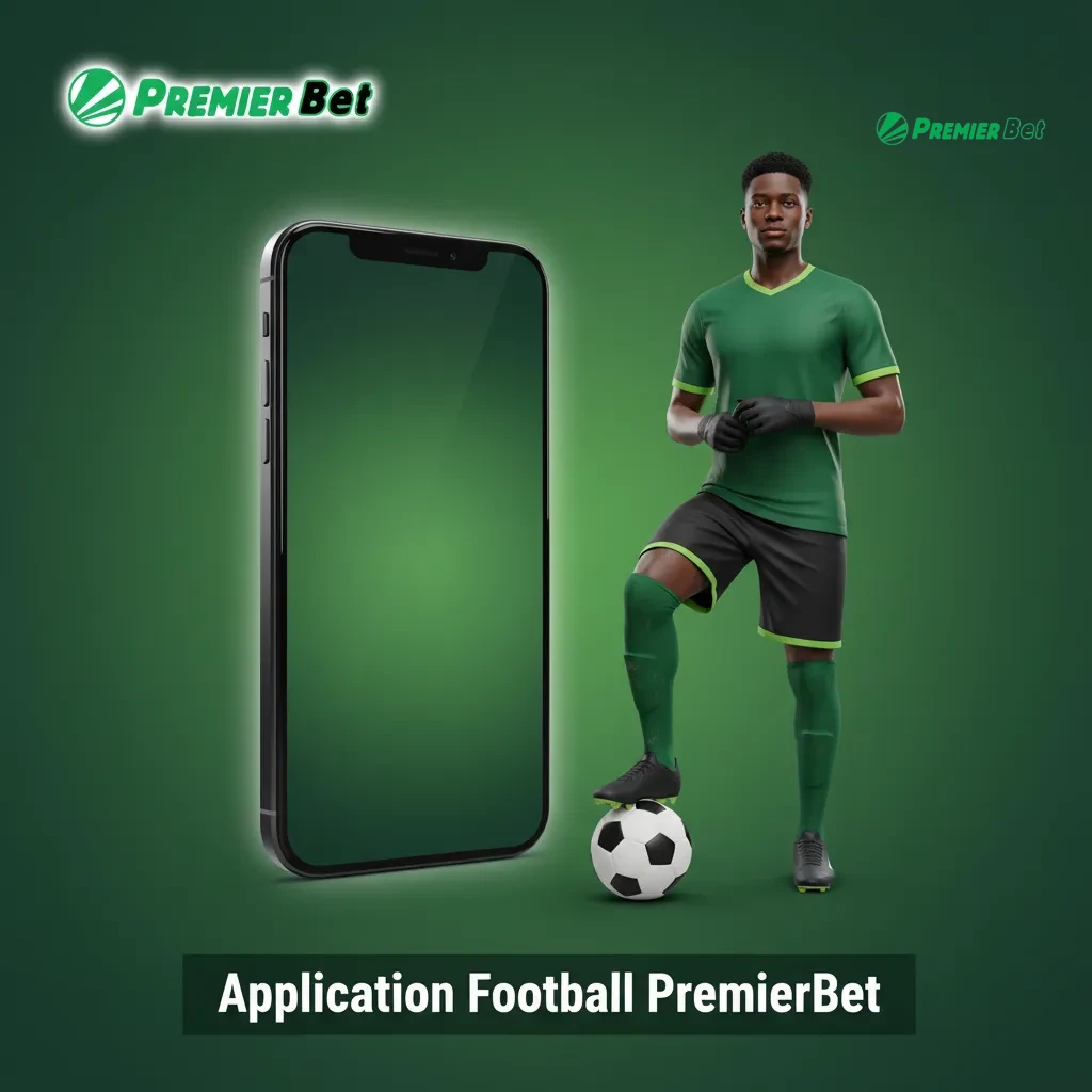 Capture de l’appli PremierBet Football sur smartphone: cotes en direct, Cash Out, stats et alertes, pari en cours au Mali.