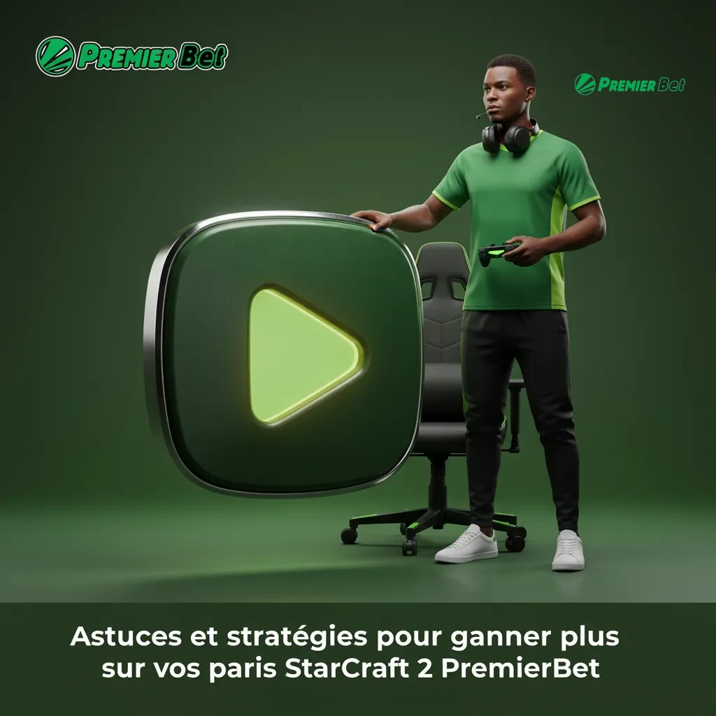Infographie conseils paris StarCraft 2 PremierBet: gestion bankroll, H2H, matchups, cartes, formats, cotes, live