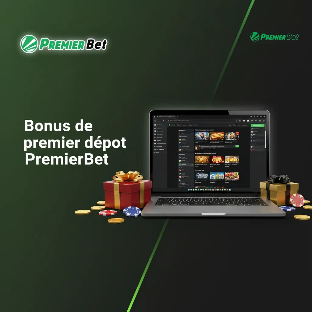 Promo PremierBet: bonus 1er dépôt ACCA Boost +750% sur combinés sportifs. Min 500 FCFA, 5 sélections, cotes min 1.20.