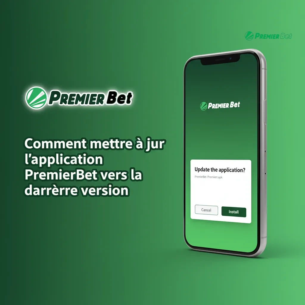 La PWA PremierBet se met à jour automatiquement; aucune action, icône conservée, toujours à jour.