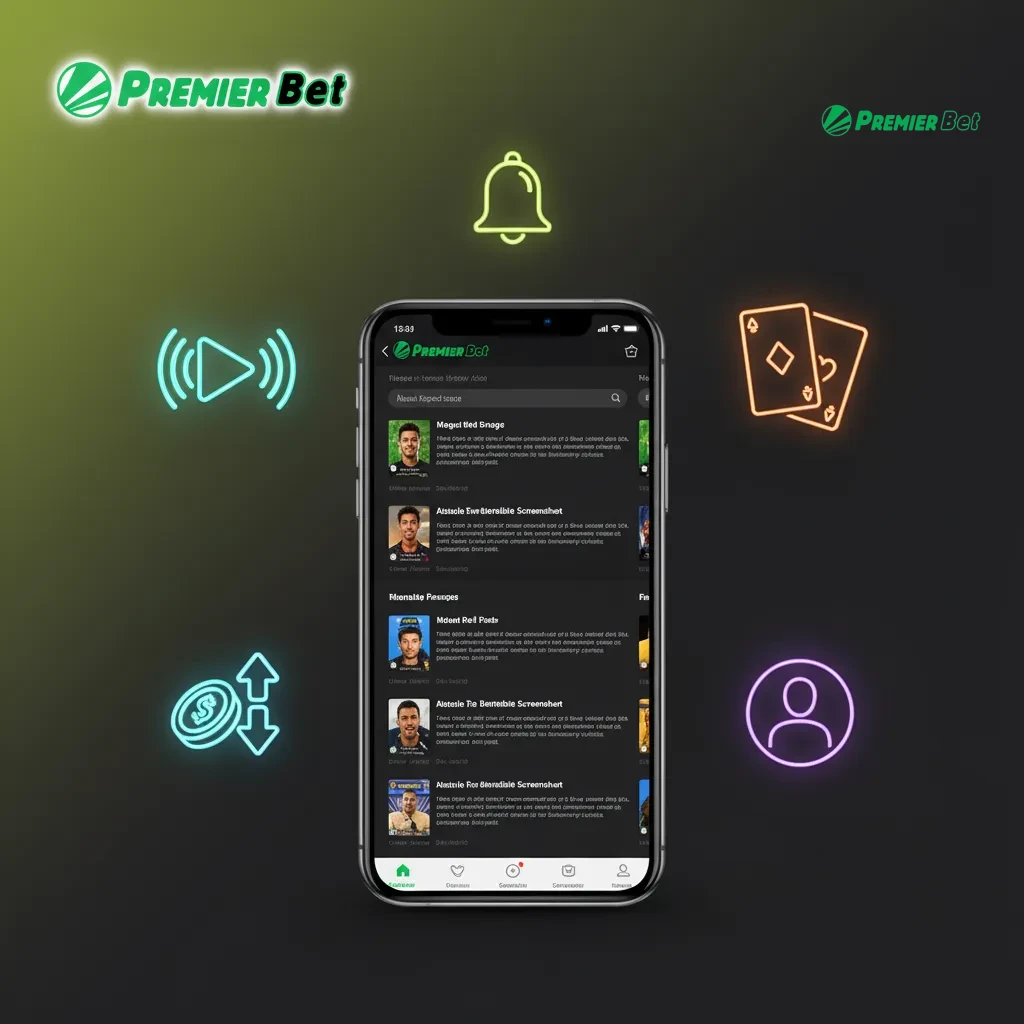 Fonctionnalités de l’app PremierBet Mali: Mobile Money XOF, Boost ACCA 750%, paris en direct, cashout, casino, biométrie