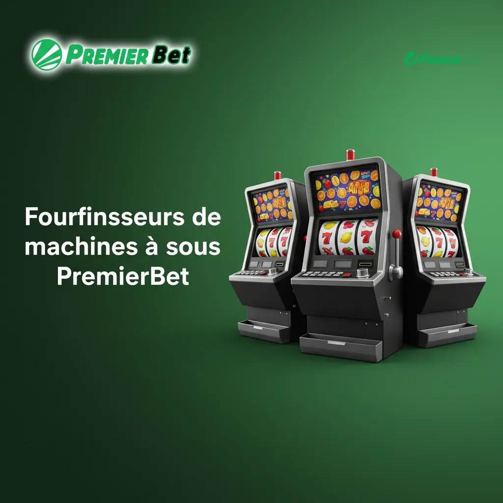 Infographie PremierBet: 22 fournisseurs de machines à sous; Pragmatic Play, Play’n GO, NetEnt… avec 70–200+ jeux.