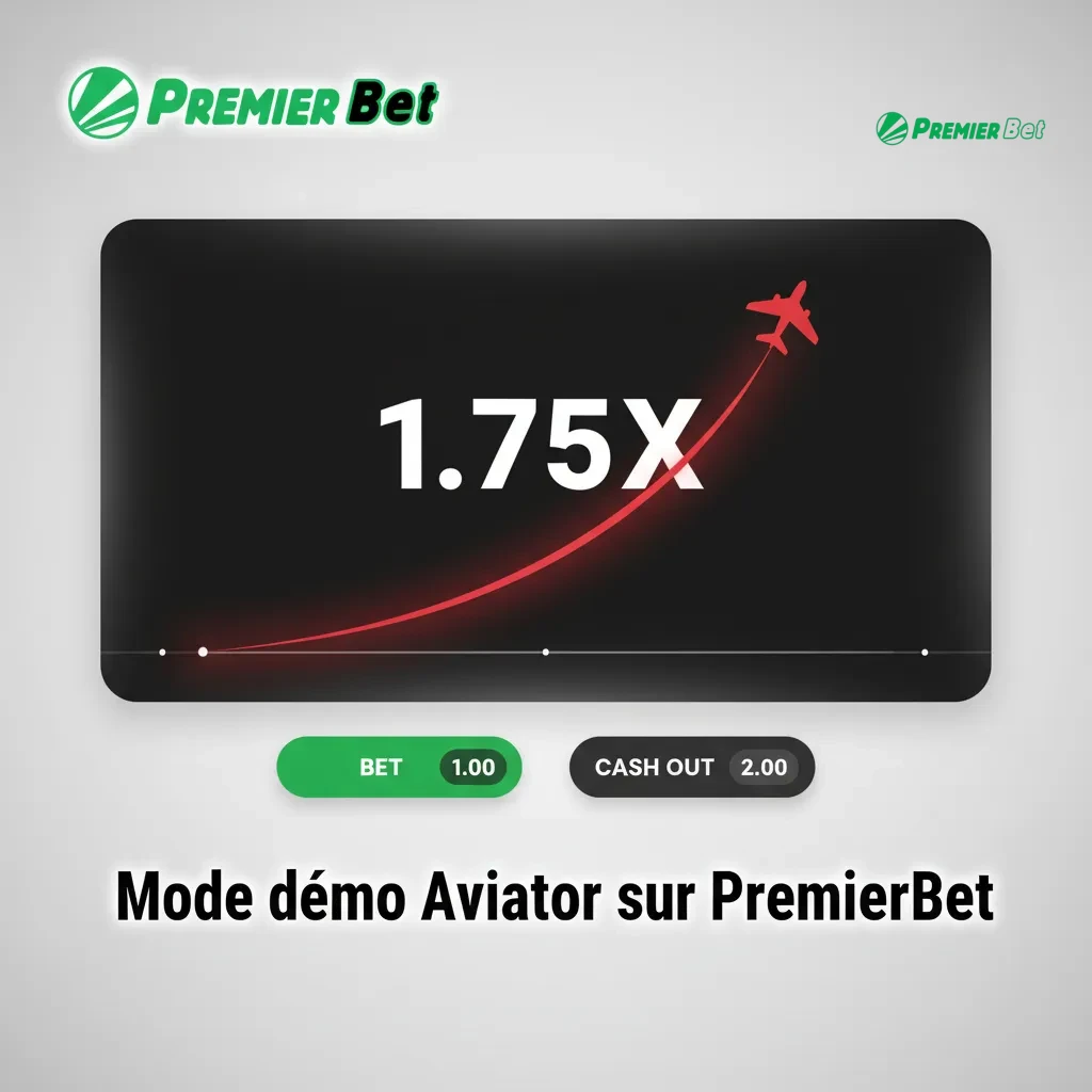 Mode démo Aviator sur PremierBet: argent virtuel, Auto Bet, Auto Cashout, double mise.
