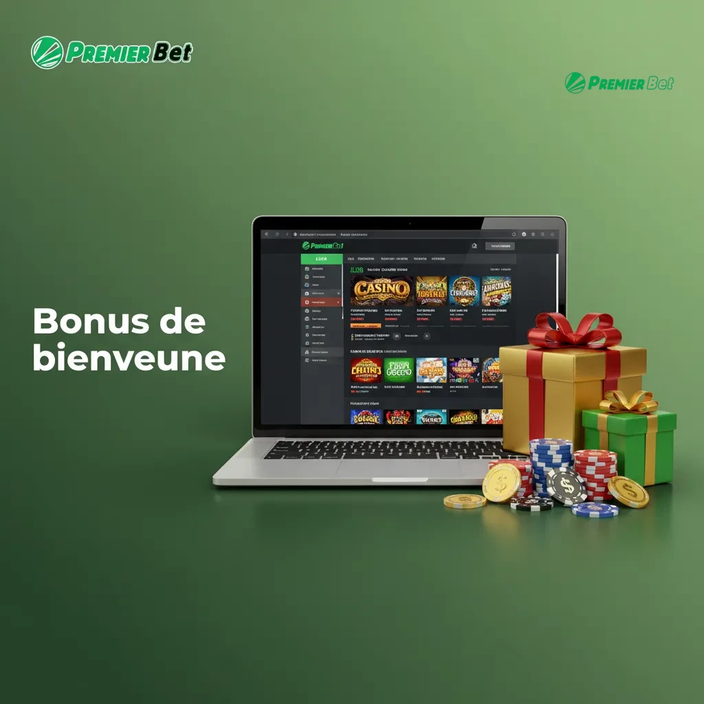 Bannière Bonus de bienvenue: ACCA Boost jusqu’à 750 % sur combinés, 50 tours gratuits, 10 % cashback Live Casino au Mali.