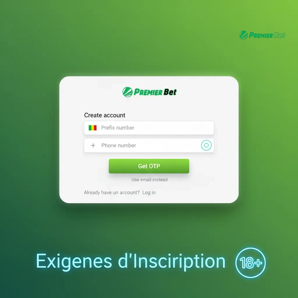 Infographie Exigences d’Inscription: 18+, Mali, identité réelle, documents valides, compte unique, vérification possible.