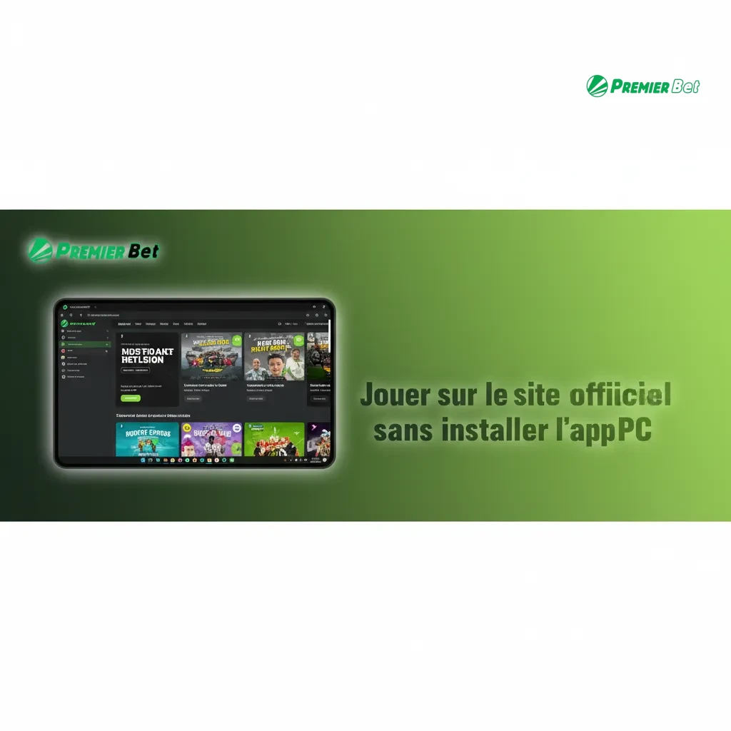 Site officiel sur PC: paris et casino sur navigateur, sans app, même compte, même connexion, mêmes dépôts.