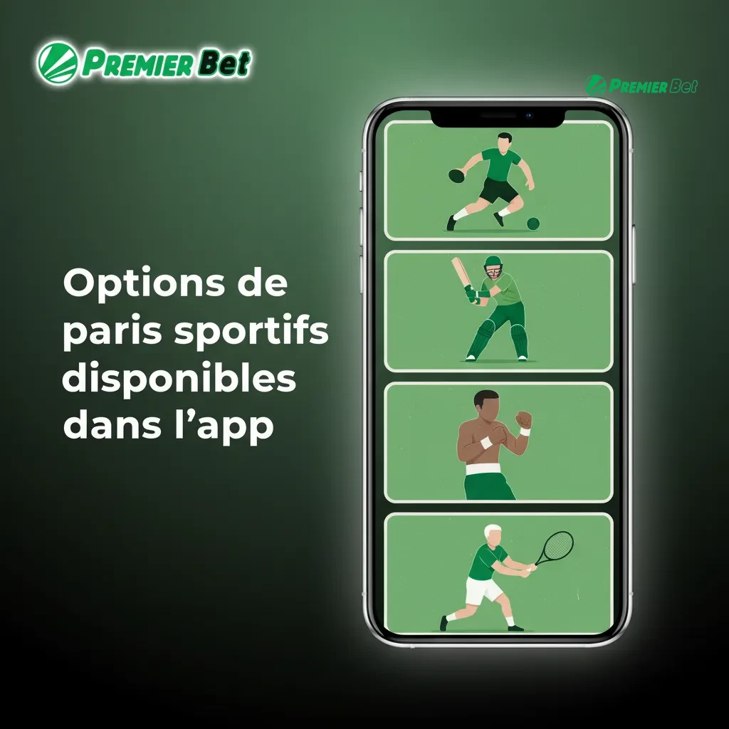 Appli de paris sportifs: football, basket, tennis, rugby, MMA, eSports. Live et avant-match au Mali, Afrique et monde.