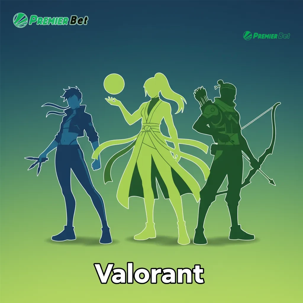 Bannière Valorant e-sport PremierBet: paris sur VCT Champions, Masters, Challengers, Game Changers, Red Bull Home Ground.