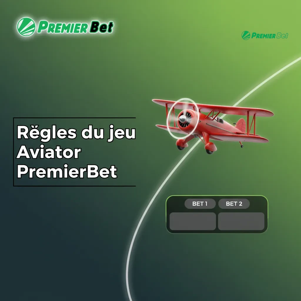 Règles Aviator PremierBet: avion et multiplicateur croissant; mise avant décollage, encaisse avant le crash, Auto Cashout.