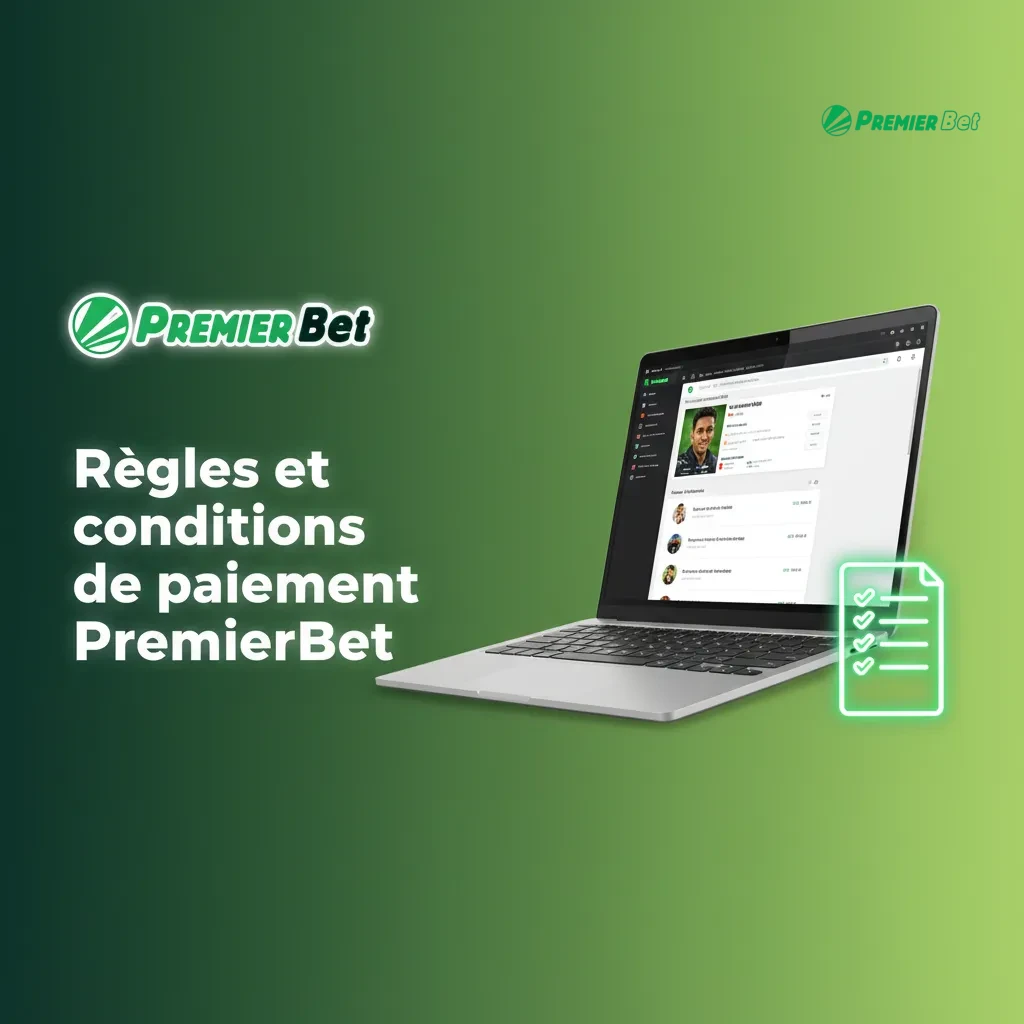 Infographie PremierBet: règles de paiement au Mali—titulaire identique, vérification, retrait même moyen, bonus, limites.