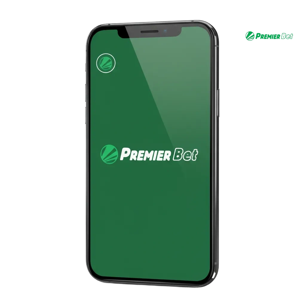 Bannière de téléchargement de l’app PremierBet Android APK et iOS au Mali, multilingue, paiements locaux, paris et casino.