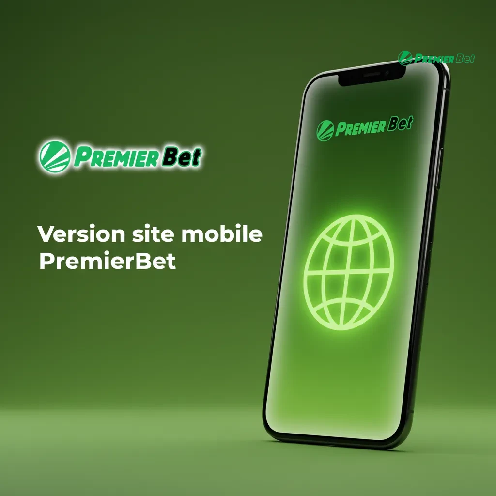 Version mobile du site PremierBet sur smartphone et tablette, paris sportifs, casino, dépôts, retraits, sans installation
